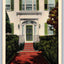 Colonial Doorway, Nantucket, Massachusetts House Vintage Postcard - Great!