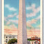 Bunker Hill Monument, Charlestown, Boston, Mass. Vintage Postcard