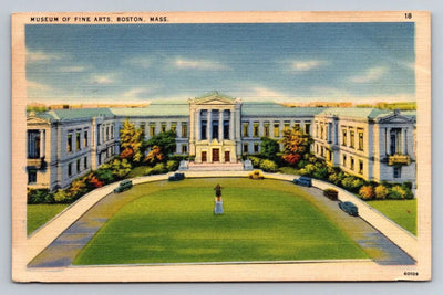 Museum of Fine Arts, Boston., Mass. Vintage Postcard