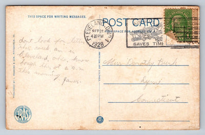 Ascending Tuscarora Mountain, Lincoln Highway East of McConnellsburg, Postcard