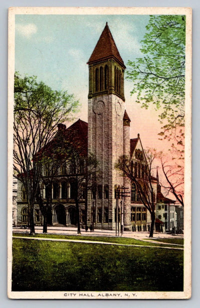 City Hall, Albany, New York Vintage Postcard