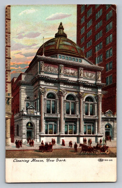 Clearing House, New York Vintage Postcard (circa 1910)