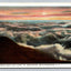 Sunrise Above the Clouds, Mt. Washington, White Mountains, NH Vintage Postcard