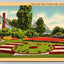 Floral Clock, Roger Williams Park, Providence, RI (Rhode Island) Postcard