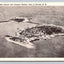 Air View of Star Island and Gosport Harbor, Isles of Shoals, NH Vintage Postcard