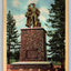 Donner Monument, Donner Lake, Truckee, California Vintage Curt Teich Postcard