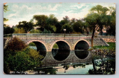 Paul Bridge, Readville, Mass. (Massachusetts) Vintage Postcard