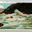 The Big Wave in the Whirlpool Rapids, Niagara Falls - River Vintage Postcard