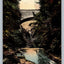 Stone Arch Bridge Over Cascadia Gorge, Ithica, NY New York Vintage Postcard