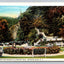 Band Stand and Entrance to Indian Trail. Watkins Glen, NY New York Postcard