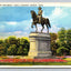 Washington Monument, Public Gardens, Boston, Mass. Vintage Postcard