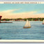 Skaneateles Lake Looking North Towards Skaneateles, NY - Sail Boats Postcard