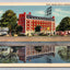 Hotel Roger Smith, Stamford, Conn. - Reflection on Water Vintage Postcard