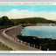 State Highway and New Bridge. Sacandaga Reservoir. Sacandaga Park, NY Postcard