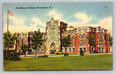 Providence College, Providence, RI (Rhode Island) Vintage Postcard