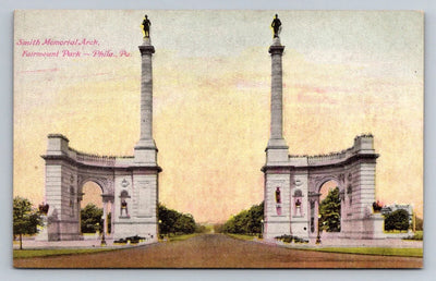 Smith Memorial Arch, Fairmount Park, Philadelphia, PA (Pennsylvania) Postcard