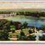 Palm House & Flower Gardens Along the Susquehanna River, Wilkes-Barre, Postcard