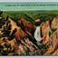 Great Falls and Grand Canyon of the Yellowstone National Park, Wyoming Postcard