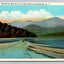 Whiteface Mountain on Lake Placid, Adirondacks, NY (New York) Vintage Postcard