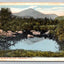 Reflection of Whiteface Mountain, Adirondacks, NY Vintage Postcard