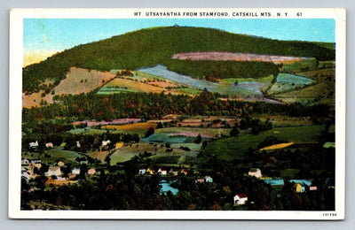 Utsayantha from Stamford, Catskill Mountains, New York Vintage Postcard