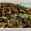 Autumn Scene, Hot Springs Mountain from Arlington Hotel, Hot Springs AR Postcard