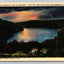 Mountain Lake by Moonlight, 4,000 Feet, Near Pembroke, VA (Virginia) Postcard