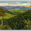 Hoosac Valley and Mount Greylock, Taconic Trail, Williamstown, Troy, NY Postcard