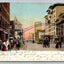 Columbus, Ohio, High Street - People, Horses and Carriages Vintage Postcard