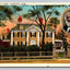 Longfellow's Home. Cambridge. Mass. Henry Wadsworth Longfellow Vintage Postcard