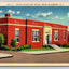 United States Post Office, North Wilkesboro, NC (North Carolina) Postcard