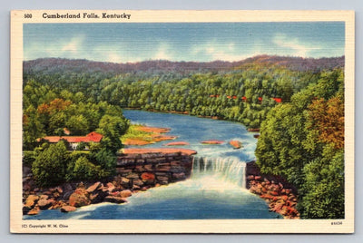 Cumberland Falls, Kentucky Vintage Postcard