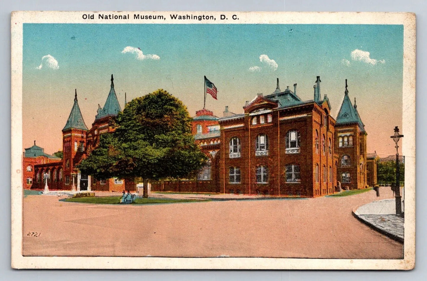 Old National Museum, Washington, DC Vintage Postcard