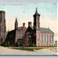 Smithsonian Institute, Washington DC with Rare Stamp Vintage Postcard