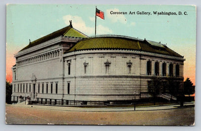 Corcoran Art Gallery, Washington DC Vintage Postcard