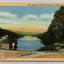 Scene on Beautiful Lake Lure, Western North Carolina Vintage Curt Teich Postcard