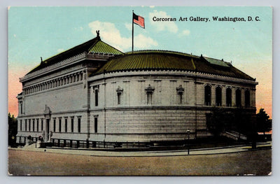 Corcoran Art Gallery, Washington DC Vintage Postcard