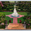 A Formal Garden on Private Estate Kam Kamner, Near Camden, SC Vintage Postcard