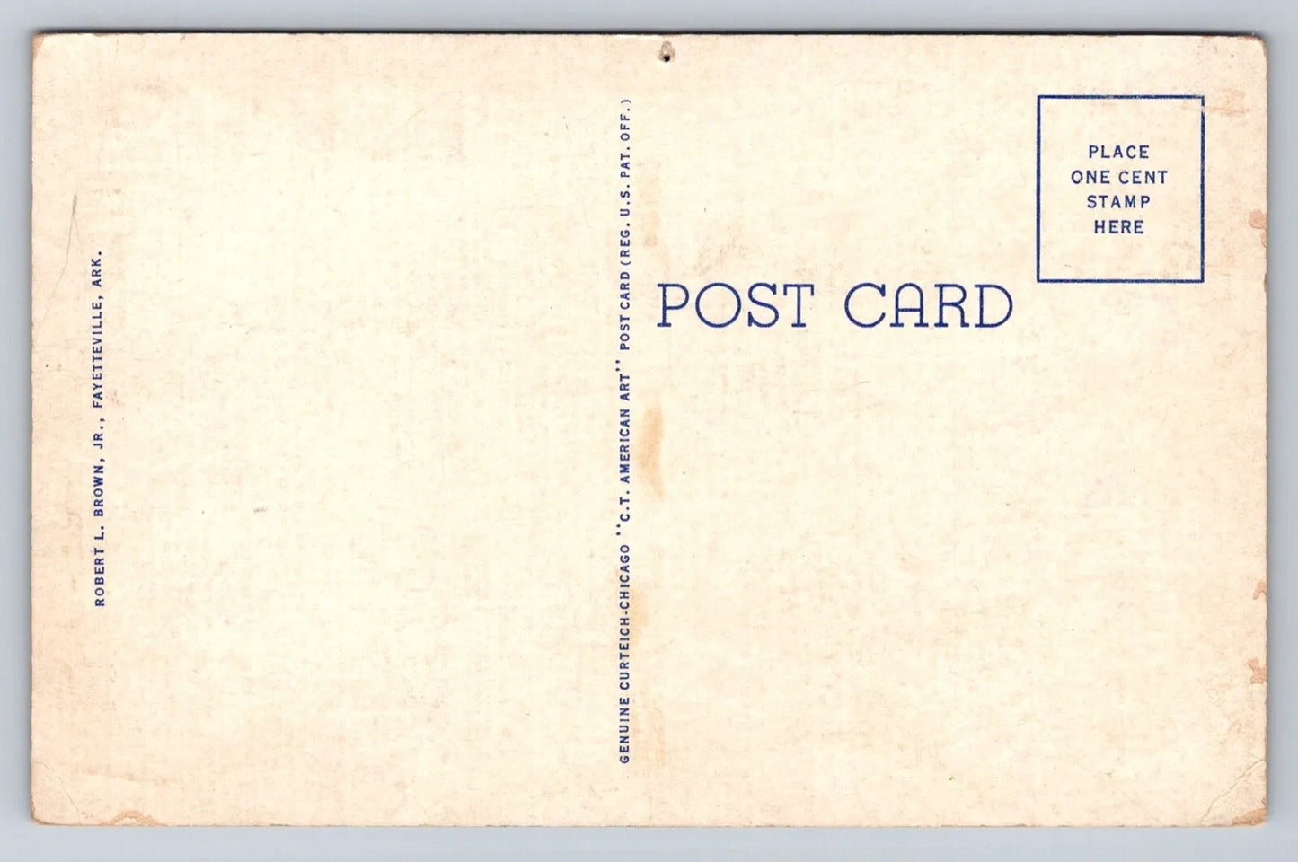 Chi Omega Amphitheatre, University of Arkansas, Fayetteville, Ark. Postcard