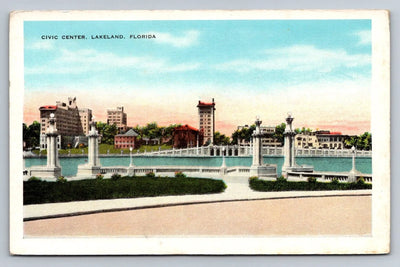 Civic Center, Lakeland, Florida Vintage Postcard