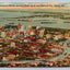 Downtown Miami, Showing Miami River and Biscayne Bay, Miami, Fla. Postcard