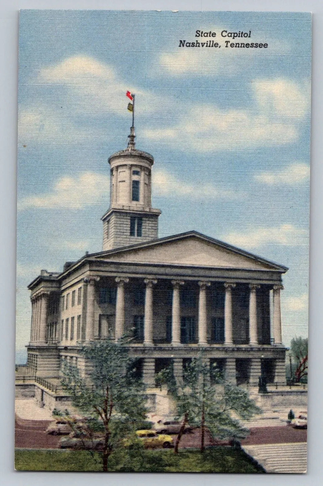 State Capitol, Nashville, Tennessee Vintage Postcard BEAUTIFUL