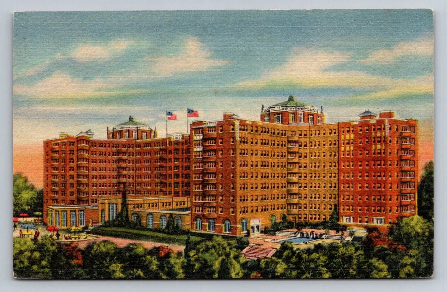 The Shoreham Hotel, Connecticut Ave. at Calvert St. - Washington DC Postcard