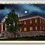 Night-time Scene of Greenville County Court House, Greenville, SC Postcard