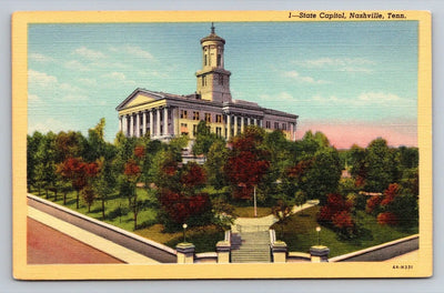 State Capitol, Nashville, Tenn. Vintage Postcard