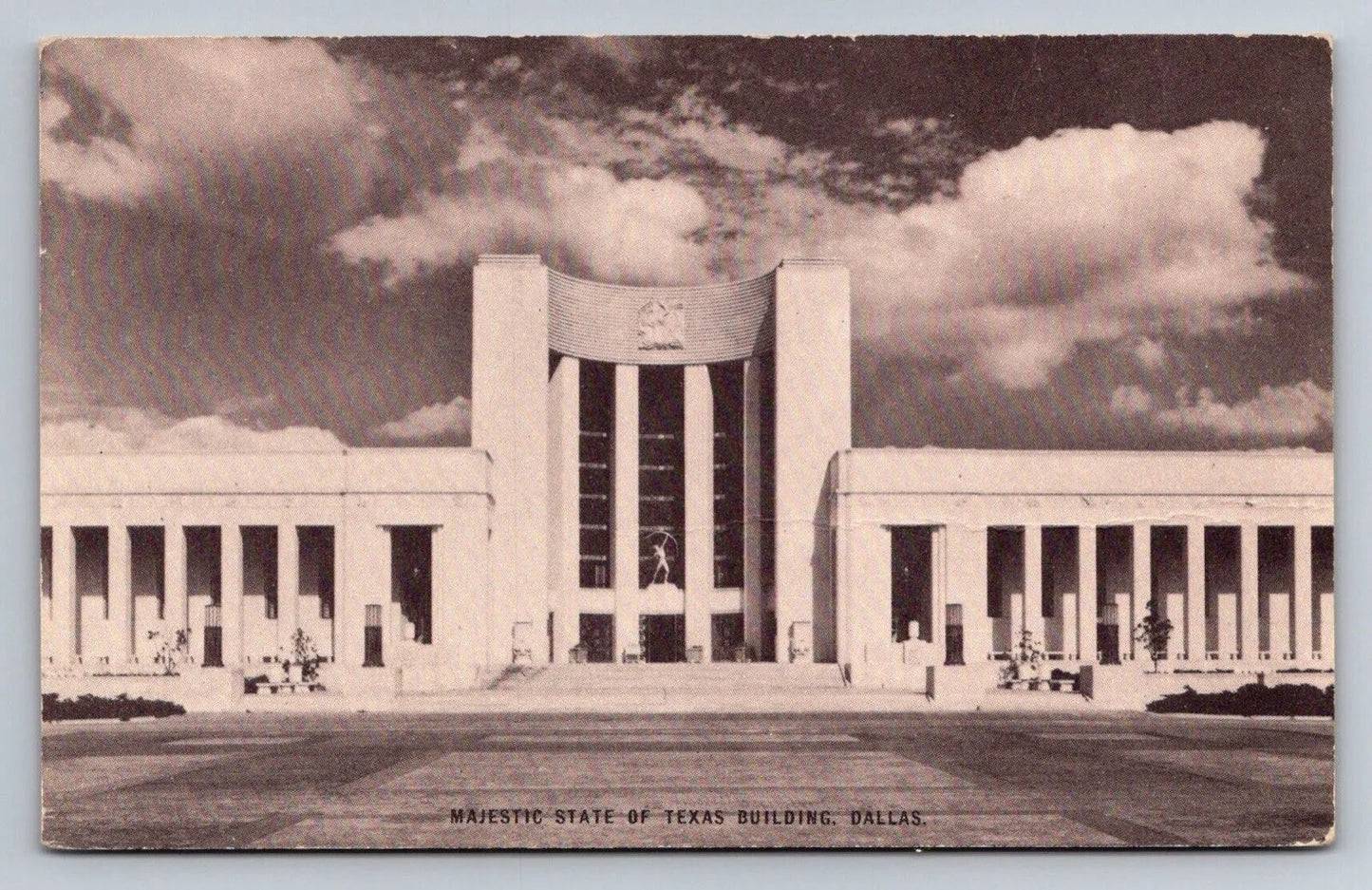 Majestic State of Texas Building, Dallas Vintage Postcard