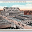 Birds' Eye View of New Union Station, Chicago, Illinois Vintage Postcard