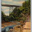 New York Central Railroad Bridge and Jacob's Ladder, Finger Lakes, NY Postcard