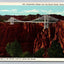 Suspension Bridge, Royal Gorge, Canon City, CO. Highest Bridge in World Postcard