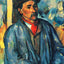 Peasant in a Blue Smock 1897 Painting by Paul Cezanne Art Print (6 Sizes)